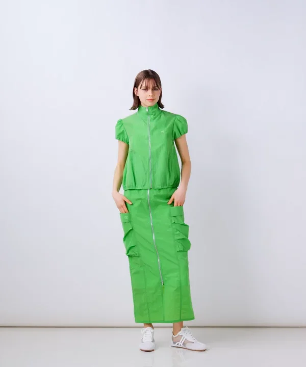ESSENTIAL / グロッシータフタスカート BOTTOMS Night STORE