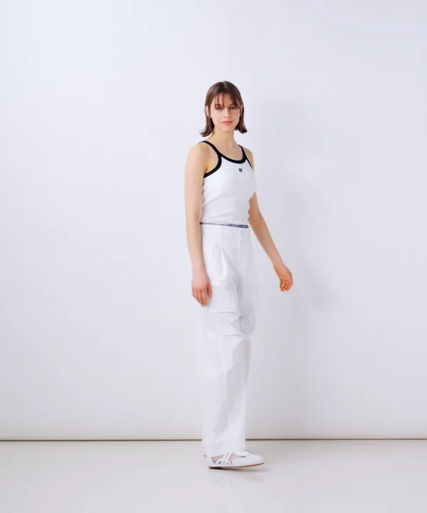 tシャツ カップ付きレンシルテレコキャミソール レディース ESSENTIAL / カップ付きレンシルテレコキャミソール TOPS Night