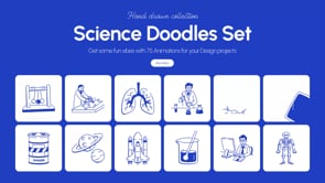 Animated Science Doodles, an Outline Icon by Vectors Market (Thumbnail 5 of 5)
