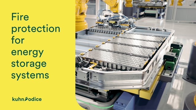 Fire protection solutions for the e-mobility world