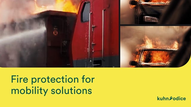 Fire protection for mobility solutions
