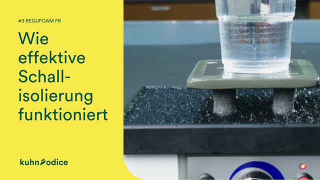 #3: Wie funktioniert die Schallisolierung mit REGUFOAM FR?