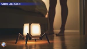 A Night Light that CRAWLS