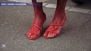 The Return of Tights and Sandals
