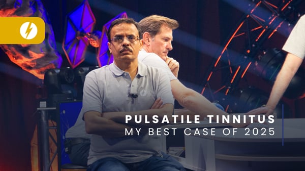 Pulsatile tinnitus - My best case of 2025