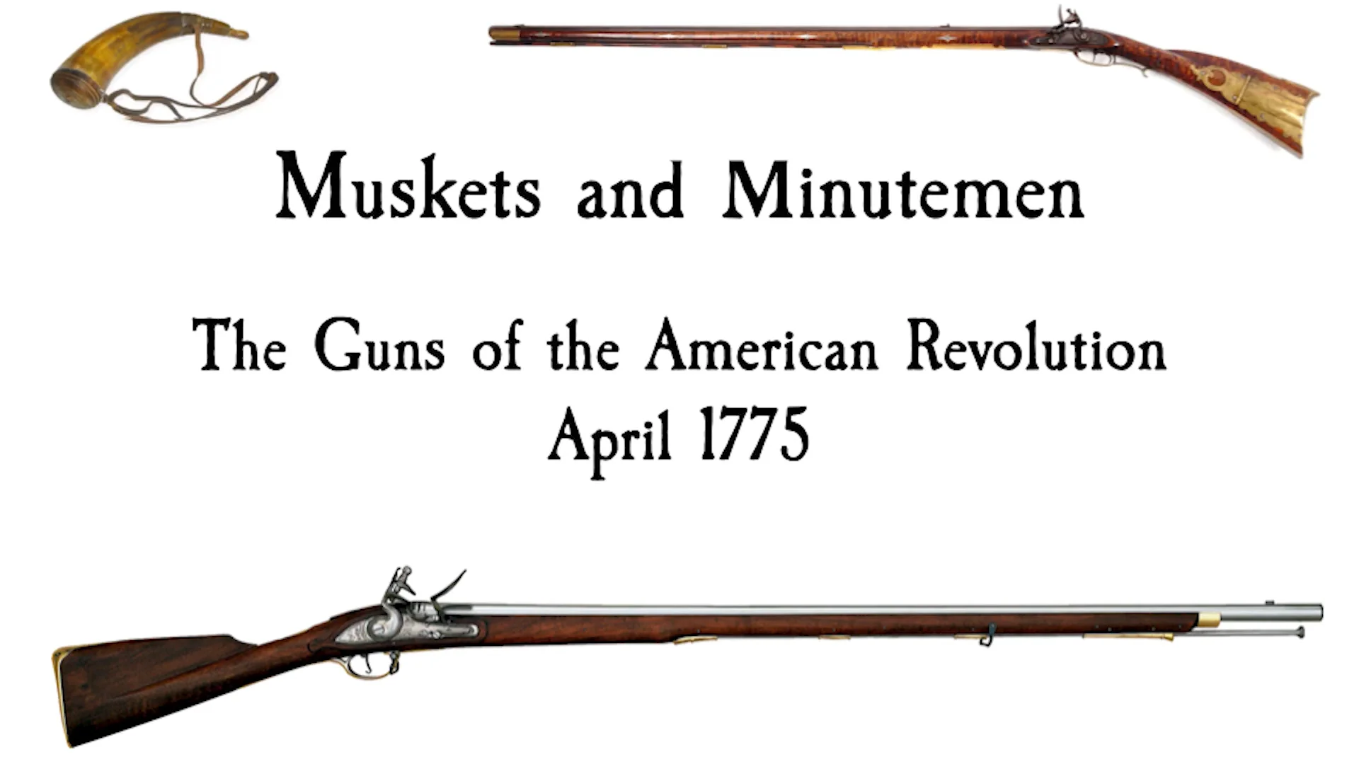 American Revolution Era Musket
