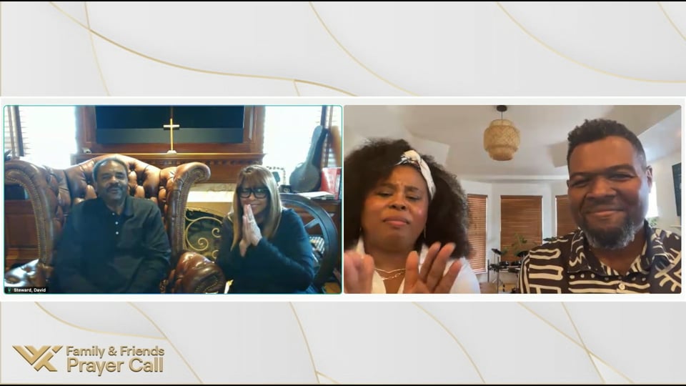 Prayer Call, April 23, 2025 - with Kenny & Christia DeShields