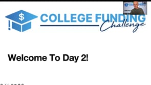 College Funding Challenge Day 2 - Retirement Scholarship Strategy