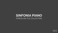 Sinfonia Piano Ceniza 4.5x9 Matte Porcelain Fluted Wall Tile
