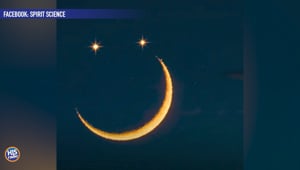 Smiley Face in the Sky