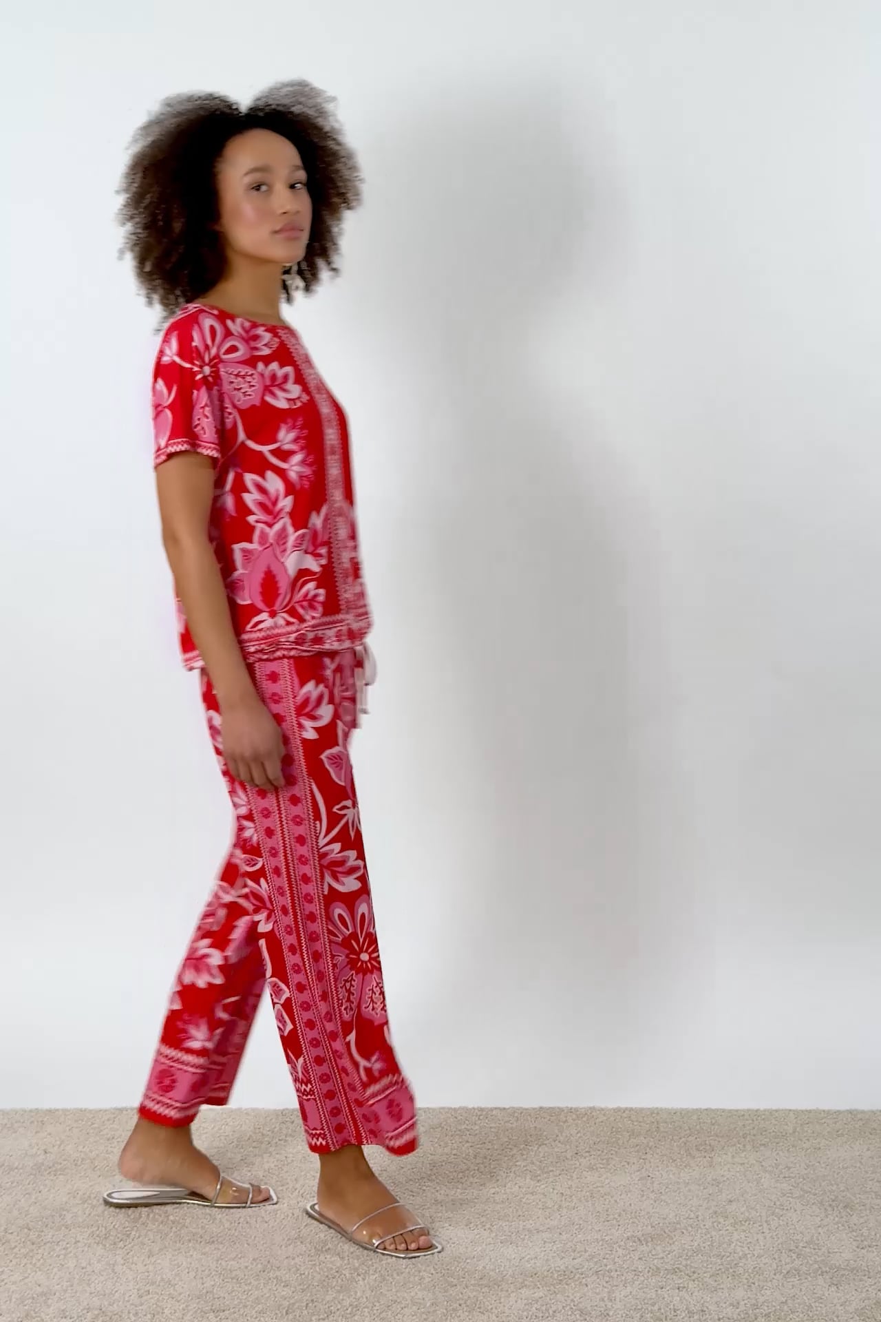 売れ筋商品|||イチ シャツ レディース トップス IXHARPER - Blouse - mars red print BLOUSE|地雷系・量産型のファッション通販サイトMARS（マーズ