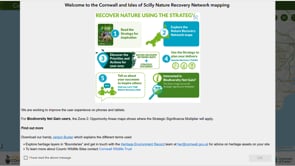 How to use the Nature Recovery Network mapping tool