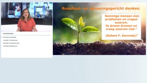 Resultaat- en oplossingsgericht denken. Werk aan je eigen, open en positieve mindset! video thumbnail