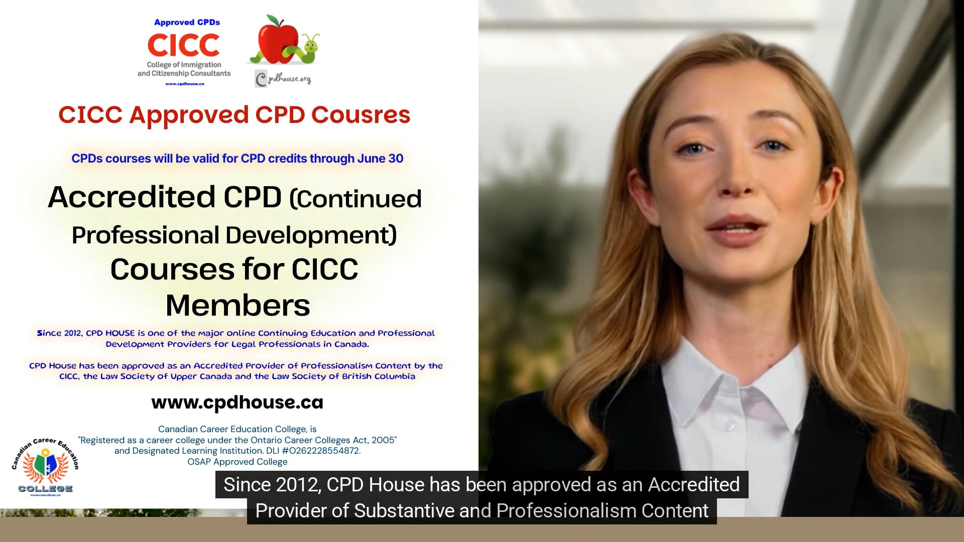 CICC Approved CPD Cousres for RCIC and RISIA 2025