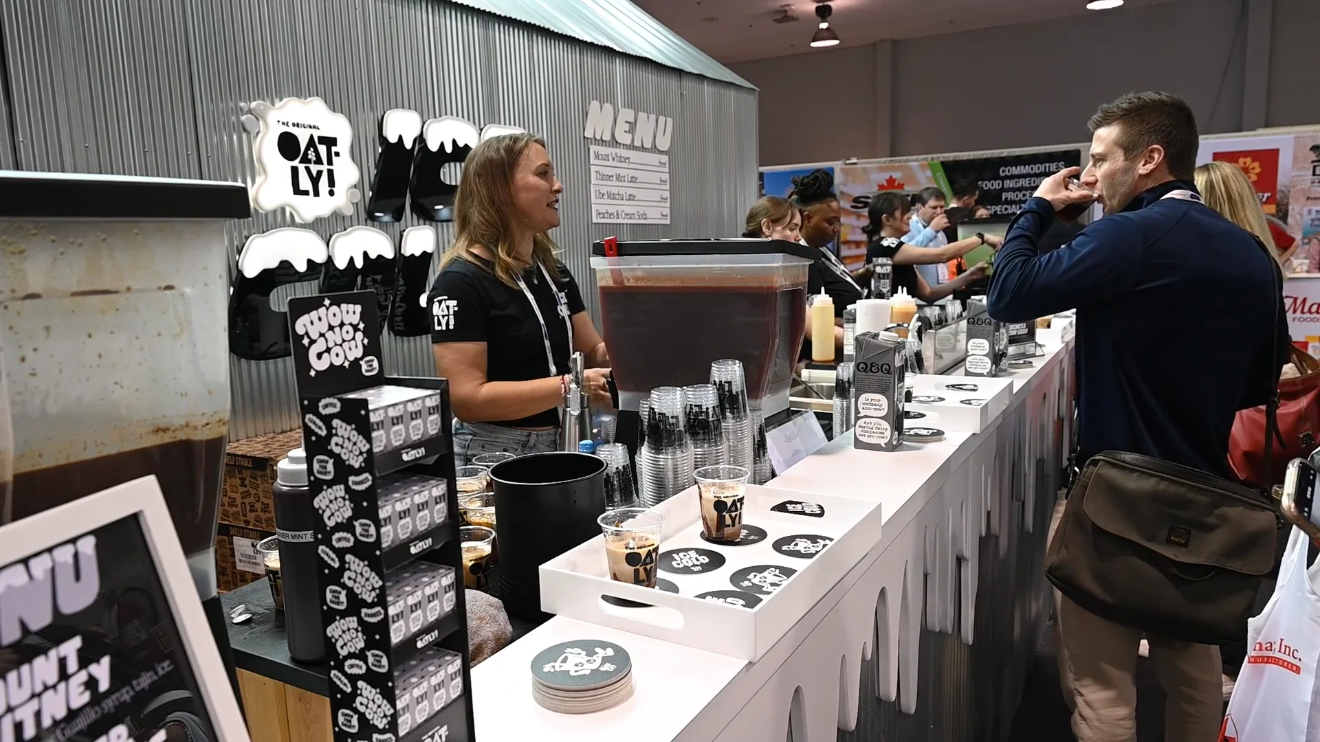 Any Whispie エニードープ　ウィスピー　2025 Oatly Turns Heads at Expo West with a Bold, Branded “Ice Shack” | STAR