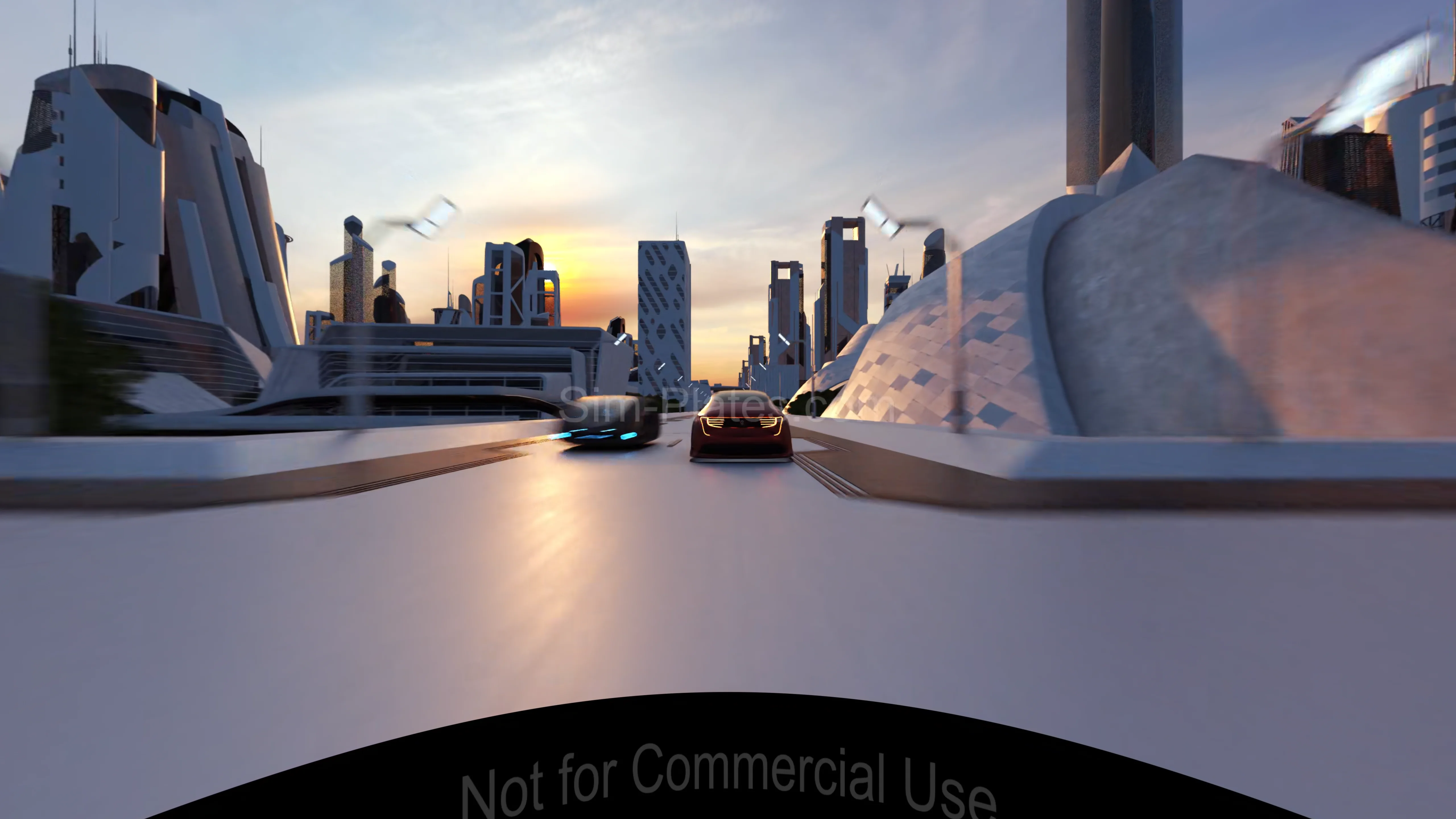 Future City - Sunset