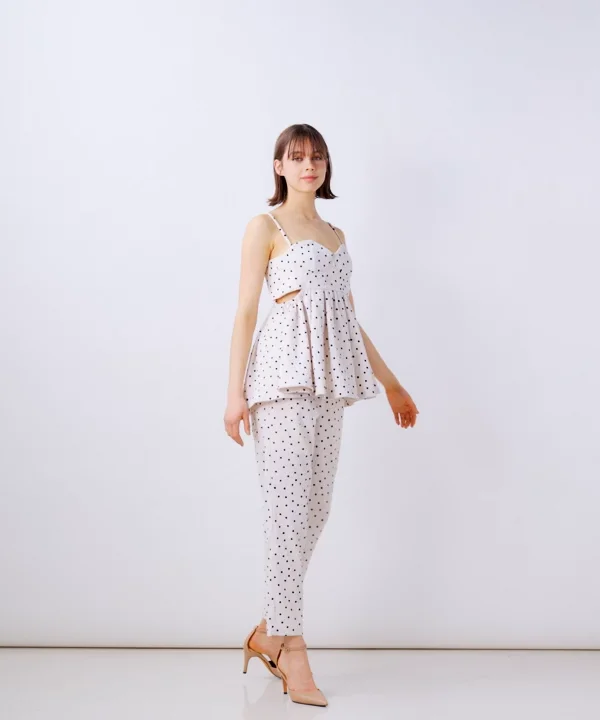 DSC / ドットフロッキージャガードパンツ BOTTOMS Night STORE