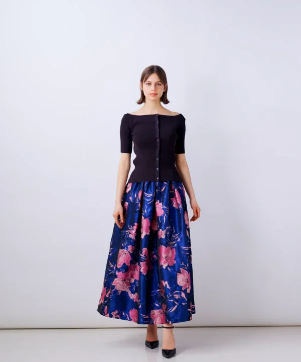 Sov. / ストレッチヤーンオフショルニット TOPS Night STORE
