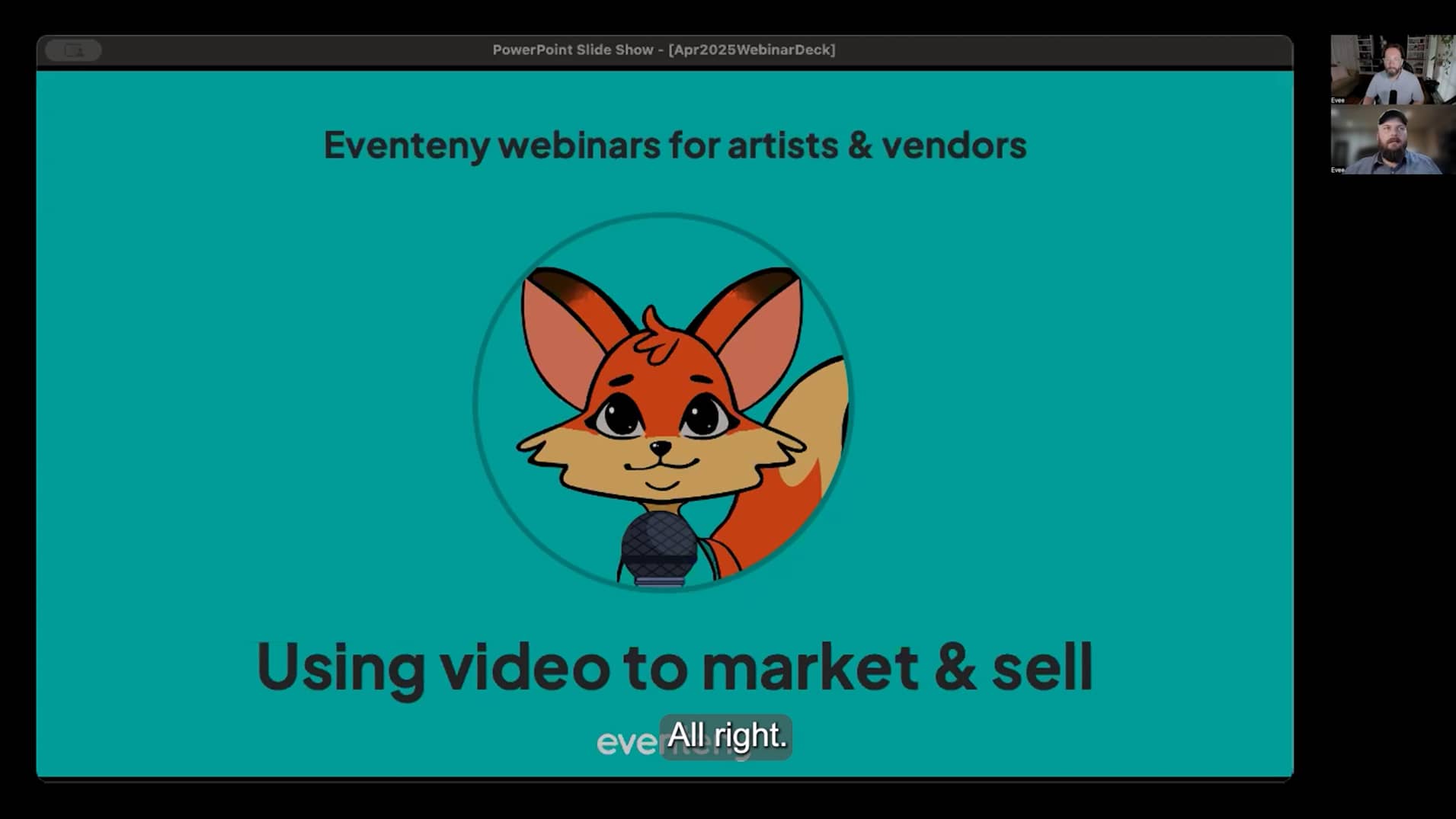 ▶️ Artist & Vendor Webinar Replay: Using video to market and sell