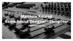 Vimeo video thumbnail for Matthew Konrad Portfolio Reel