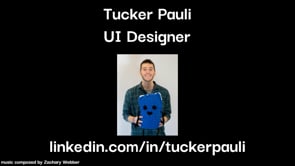 Vimeo video thumbnail for Tucker Pauli Design Reel