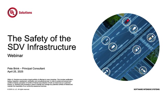 Ensuring software-defined vehicle infrastructure safety