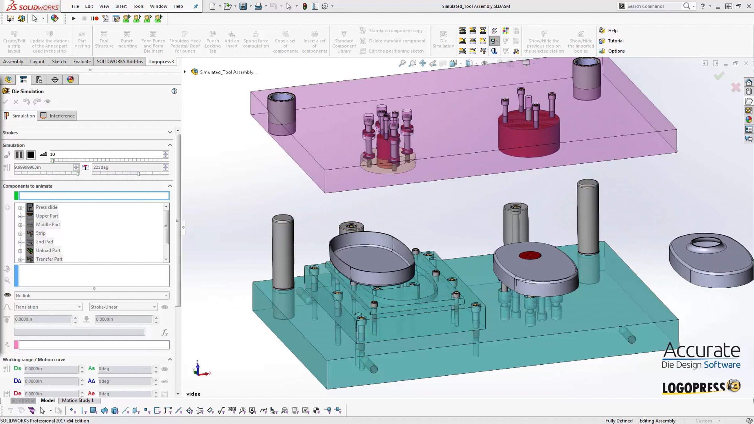 LogoPress Simulation of Hand Transfer Die | Videos & Movies on Vimeo