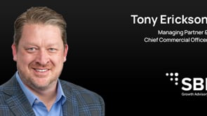 SBI - Customer Success Story (Tony Erickson - Managing Partner & Chief Commercial Officer)