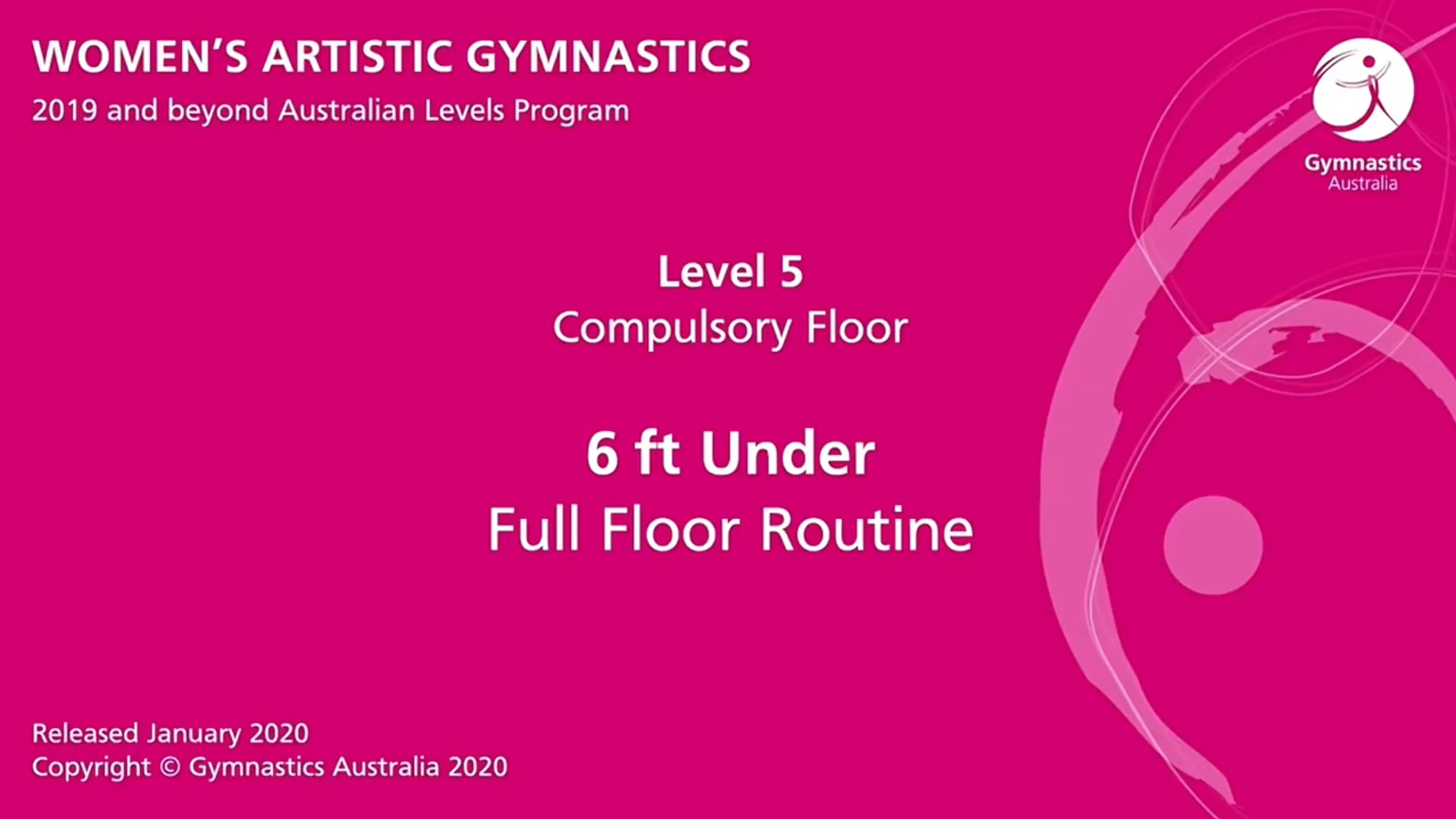 Level 5 6ft Under || WAG floor routines | Videos & Movies on Vimeo