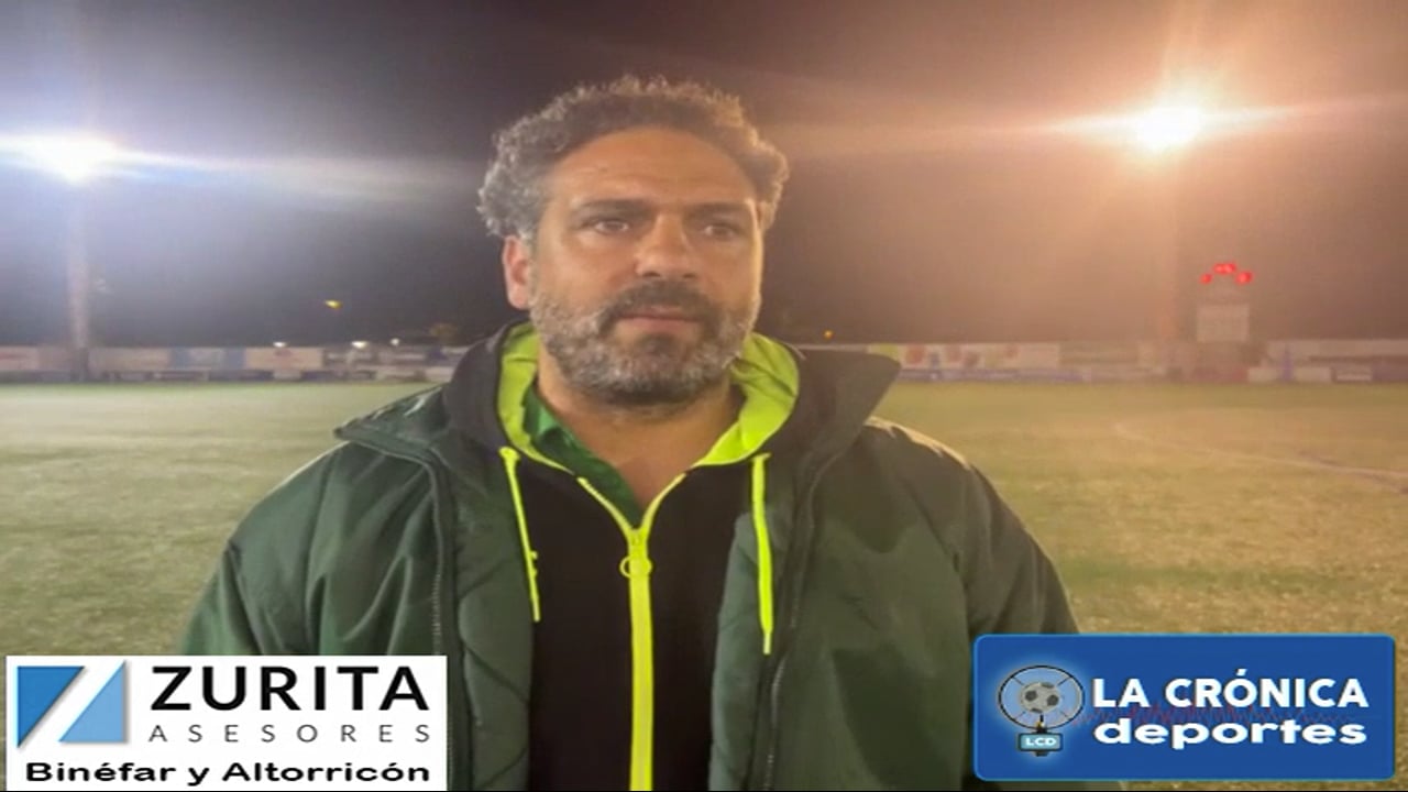 ROMARIO (Entrenador Altorricón) UD Fraga B 1-0 CD Altorricón / Jor. 30 - Preferente Gr 1