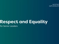 1. Welcome for senior leaders