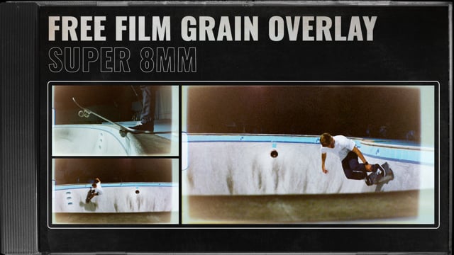 Free Film Grain Overlay - Super 8mm