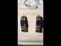 Sapphire Earrings 3