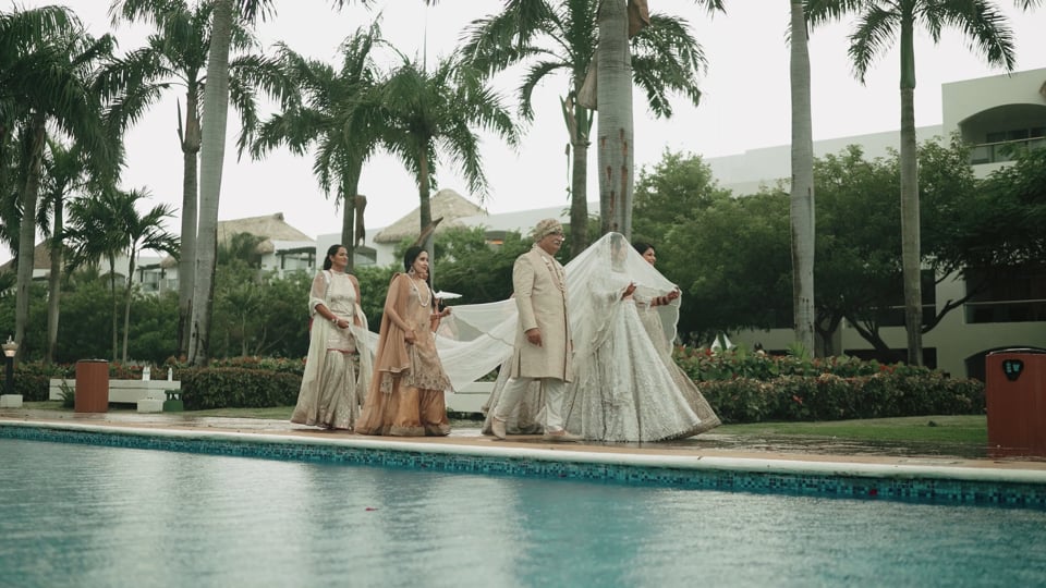 Still from Numa & Govinda storytelling film by Happy Soul Films, Toronto wedding videographers