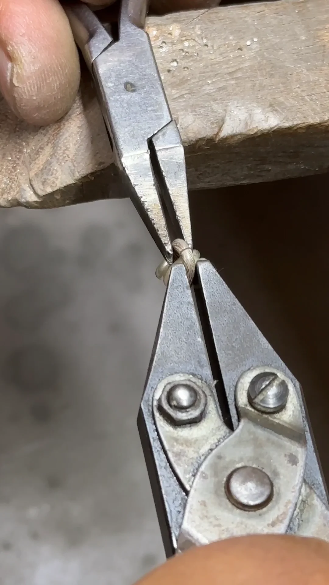 Suman Dhakhwa（スーマンダックワ） KIHEI Chain Ring MOKUME×Silver