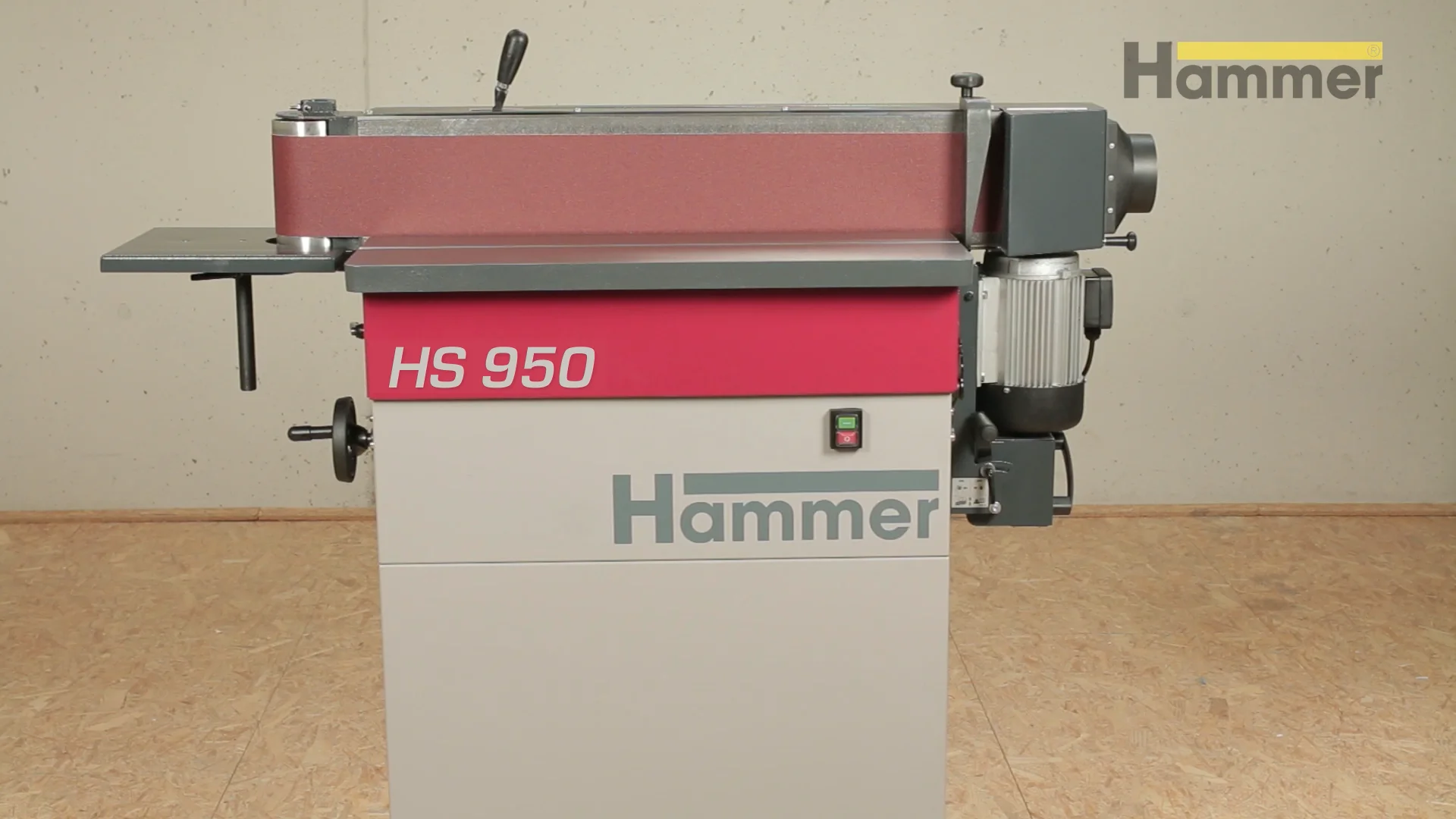 HAMMER HS950 OSİLASYONLU ZIMPARA MAKİNASI 380V xTool, Felder