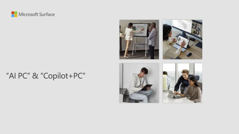 AI PC時代の幕開け ― Surfaceが切り開く新たな働き方