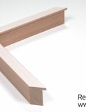 Vídeo: MOLDURA HAYA MACIZA CON TINTE BLANCO. PARA CUADROS TIPO BAQUETON 21X43mm.