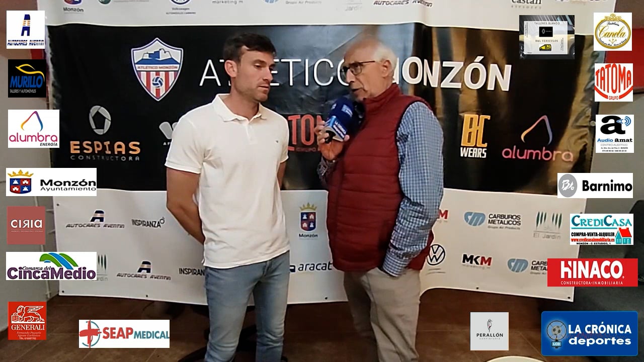 JOSÉ CARLOS COLLADOS (Entrenador Belchite 97) At Monzón Alumbra 0-0 Belchite 97 / J 32 / 3ª RFEF