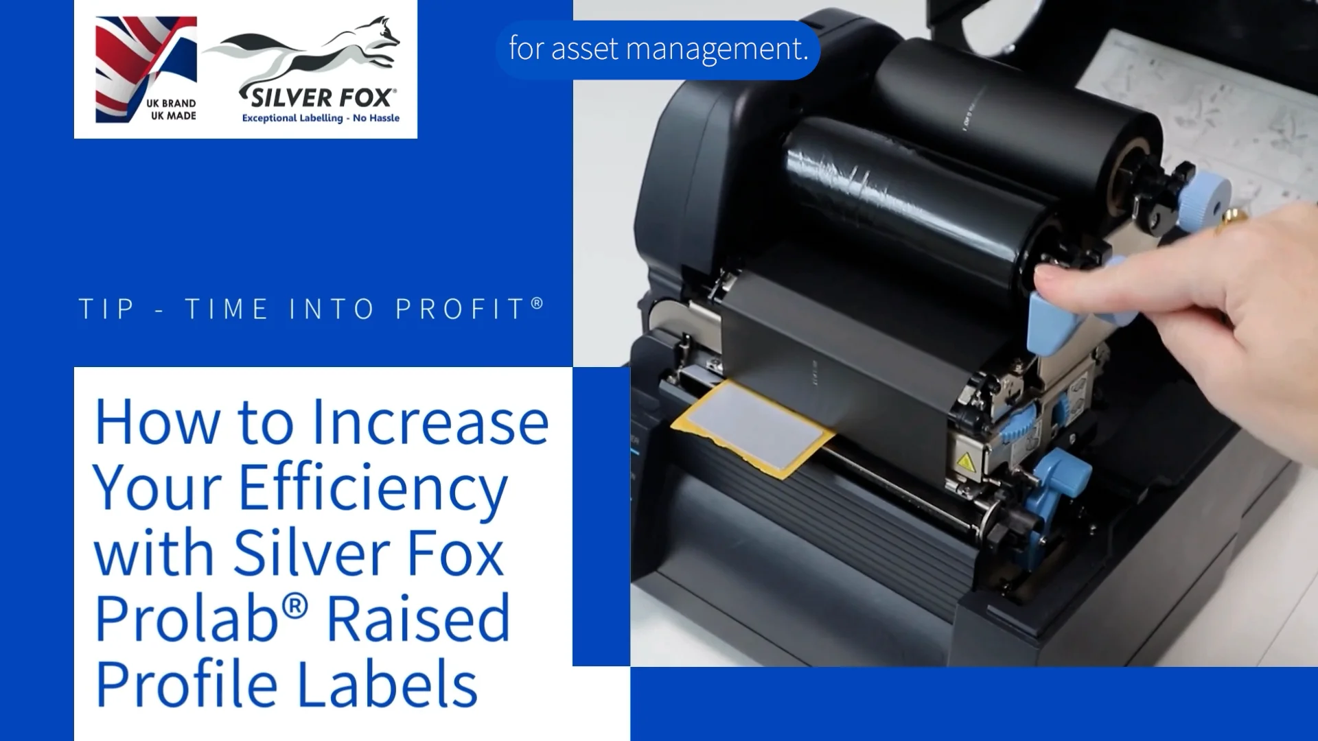 Fox-in-a-Box® Industrial Label Printer | Cable Marker Printer