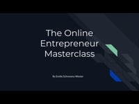Entrepreneurship: 1 - Introduction