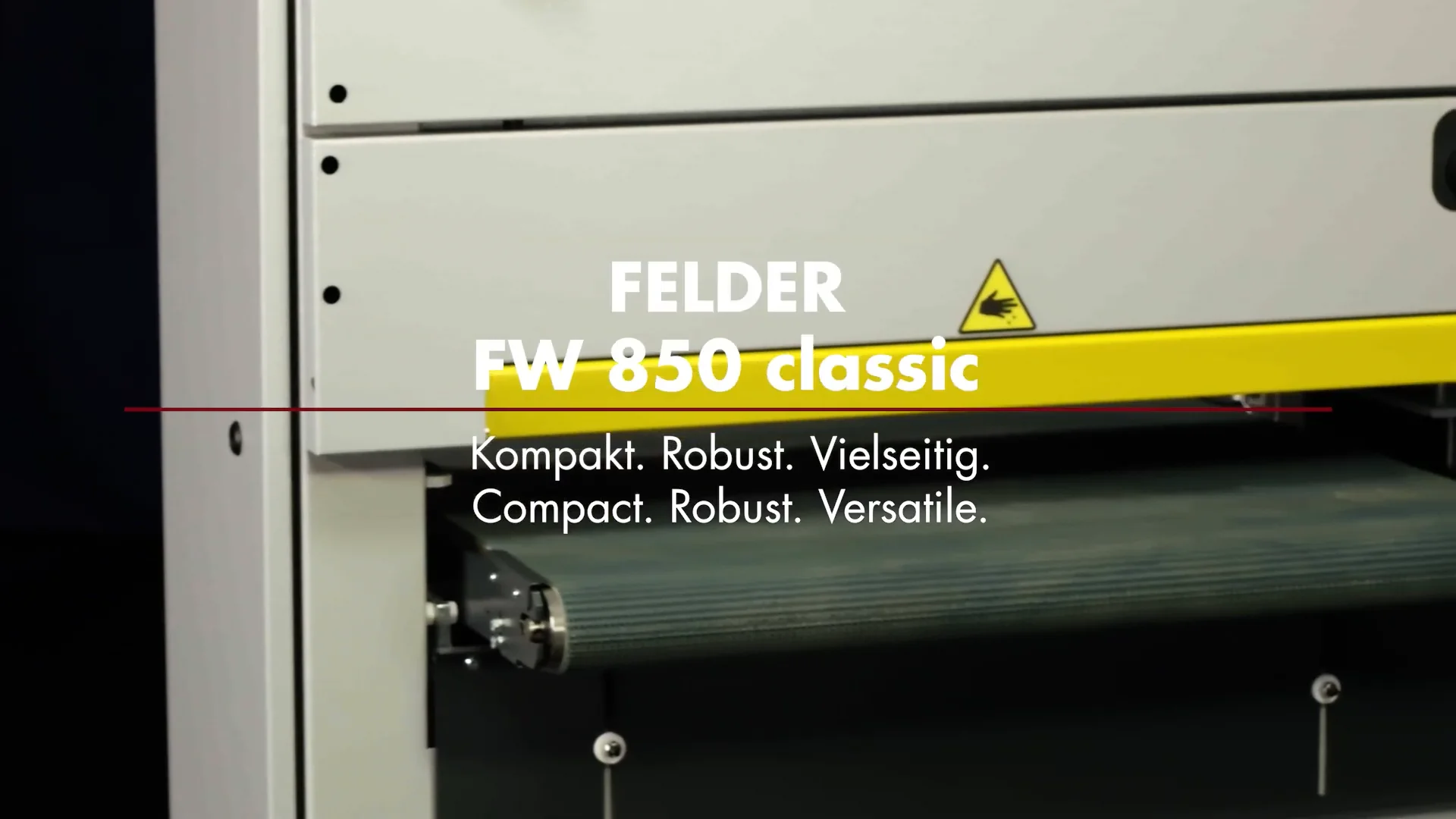 FELDER FW850 KALİBRE ZIMPARA MAKİNASI 380V xTool, Felder, Hammer