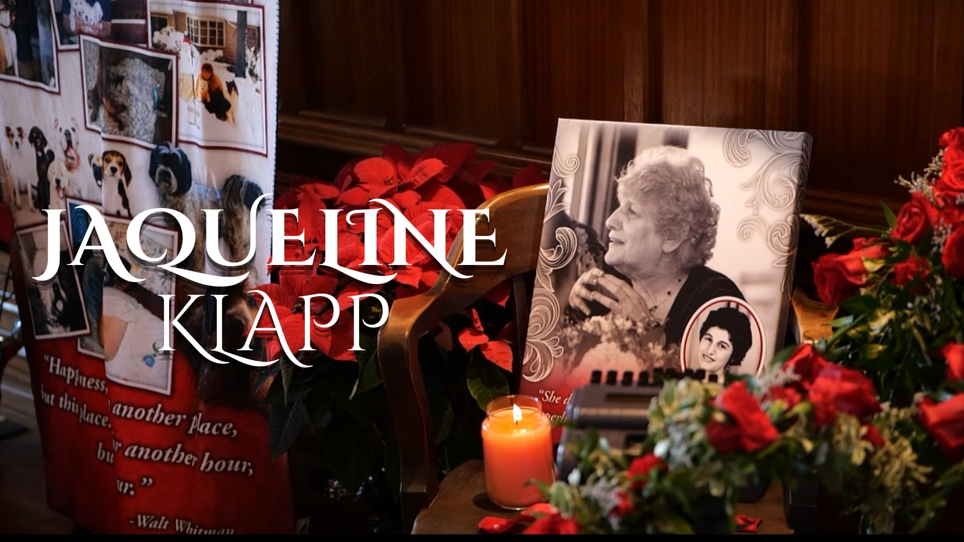 JACQUELINE KLAPP TRIBUTE FILM