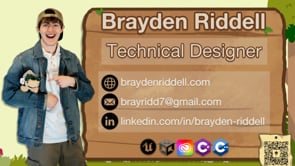 Vimeo video thumbnail for Brayden Riddell Sizzle Reel
