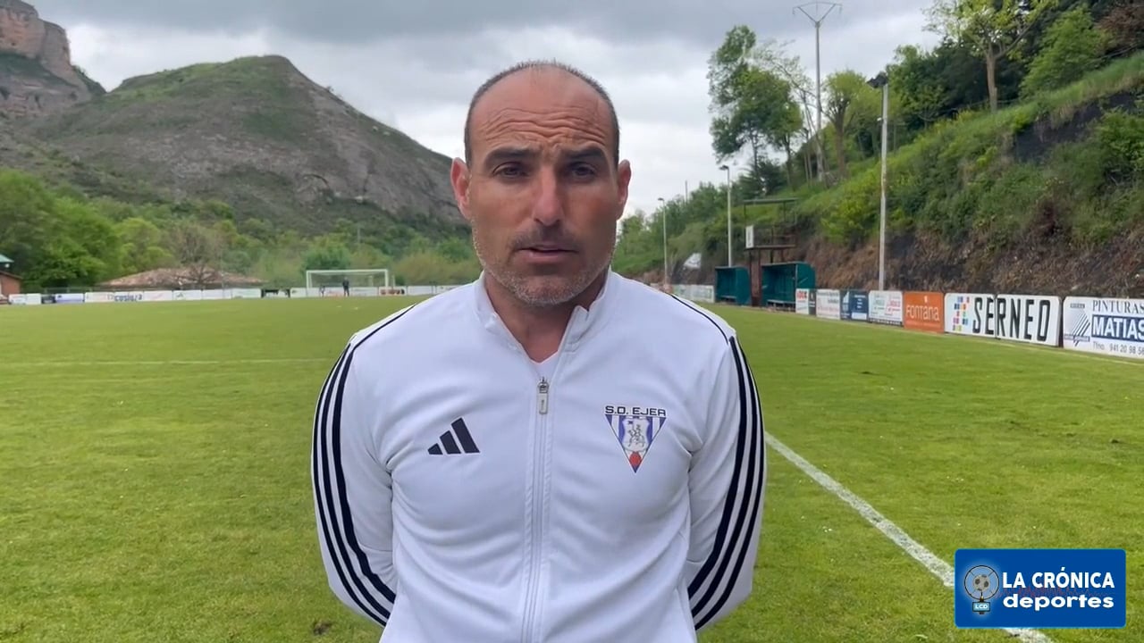 IVÁN MARTÍNEZ (Entrenador Ejea) CD Anguiano 0-0 SD Ejea / Jor. 33 - Segunda Rfef / Gr 2