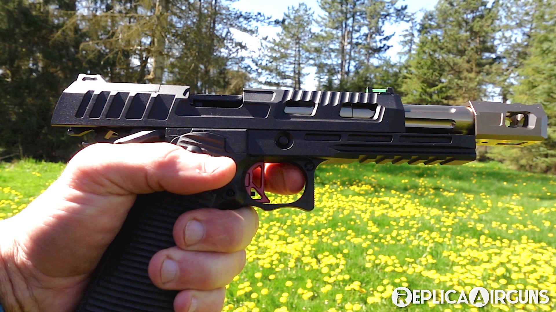 KJWorks KP-19 CO2 Blowback Airsoft Pistol Field Test Review