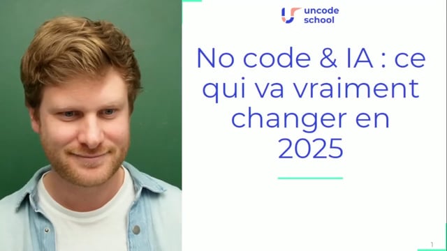 No code & IA : ce qui va vraiment changer en 2025