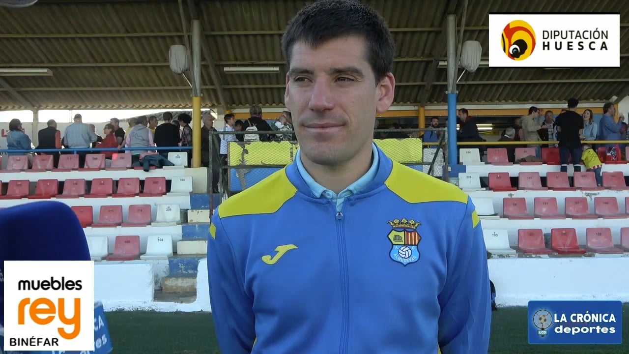 MARCOS AINOZA (Jugador Almudévar) AD Almudévar 0-4 CD Ebro / Jor. 32 / Tercera Rfef