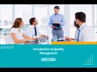 Foundations of Quality Management