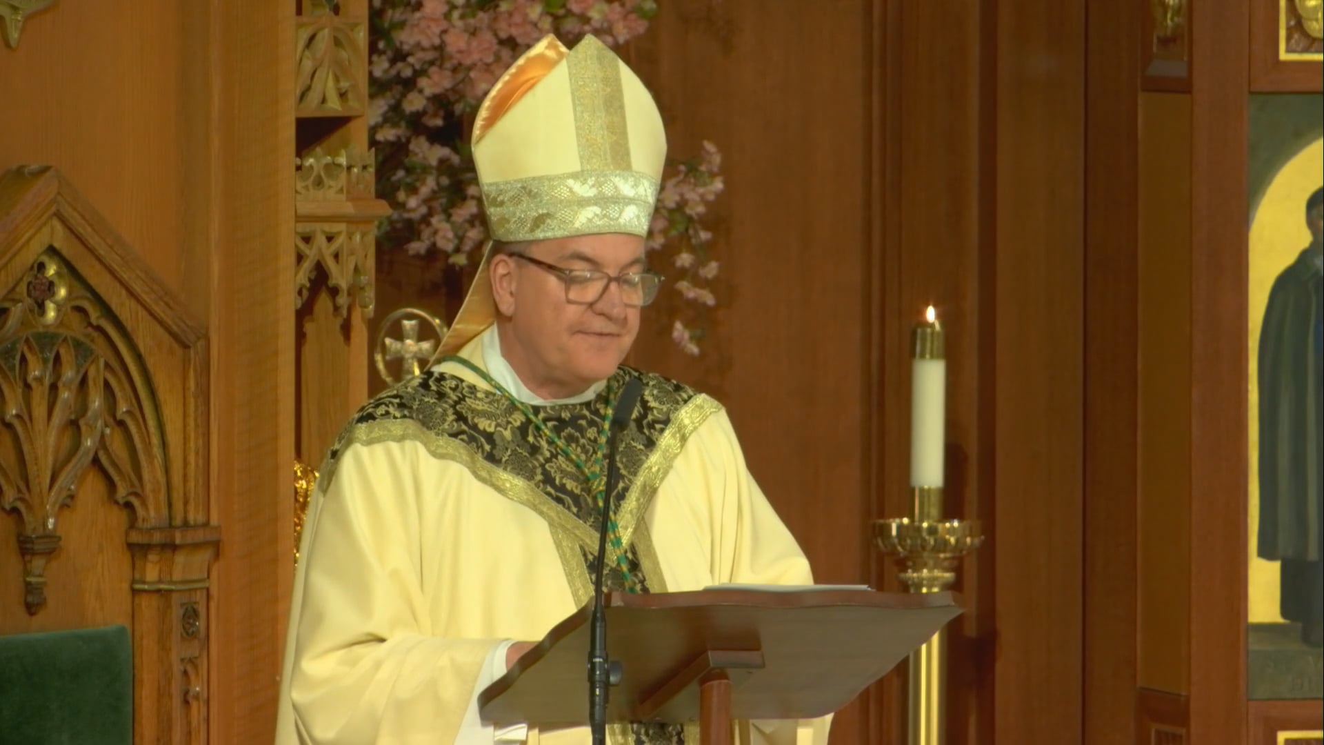 Memorial Mass for Pope Francis from St. Agnes Cathedral